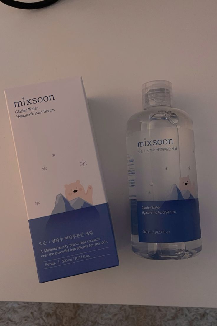 mixsoon- Sérum con Ácido Hialurónico Glacier Water Hyaluronic Acid Serum 300ml